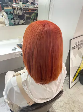 ミディアム カラー HIKARI🐈‍⬛ レイヤー×デザインのヘアスタイル