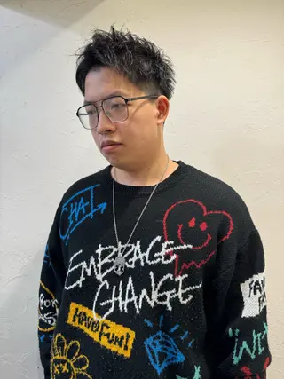 ショート メンズ 【池袋/スパイキー ショート】ⓝⓘⓜⓤのヘアスタイル