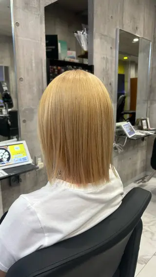 カラー 🎀ᩚ透明感カラー｜ ベージュカラー🧸のヘアスタイル