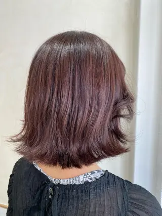 ショート カラー kanon♡ 暖色カラー‎🤍のヘアスタイル