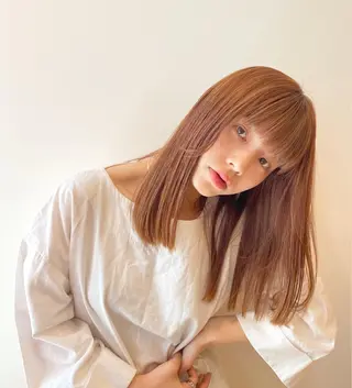 セミロング TYCHE GINZA所属・🍃服部 雅哉🍃銀座◎のヘアスタイル