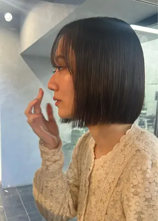 ミディアム 表参道/ハイライト /tsumugiのヘアスタイル