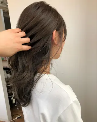 ロング カラー 髪質改善&トリートメント over hair 長岡京店所属・吉田 翼のヘアスタイル