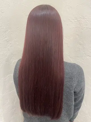 ロング lift by mag所属・ユナ ナチュラル／透明感のヘアスタイル