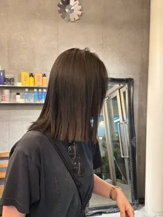 カラー すずき さくやのヘアスタイル