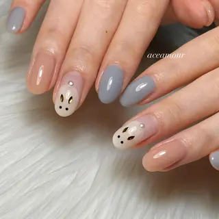 ネイル ネイル/耳つぼ /新ホワイトニングのネイルデザイン