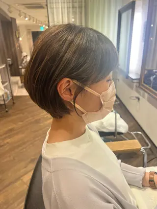 ショート sava所属・🌈ケアブリーチ🌈 おぐまなつきのヘアスタイル