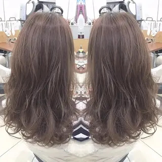 カラー 東梅田エリアカラー ヘアセットNo. 1のヘアスタイル