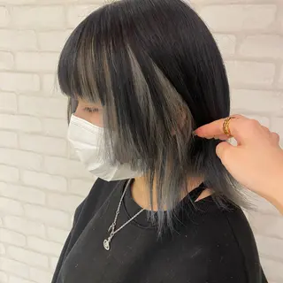 ミディアム カラー ノンダメージサロンBonheur銀座並木通り店所属・ULTOWA/銀座 ERIのヘアスタイル