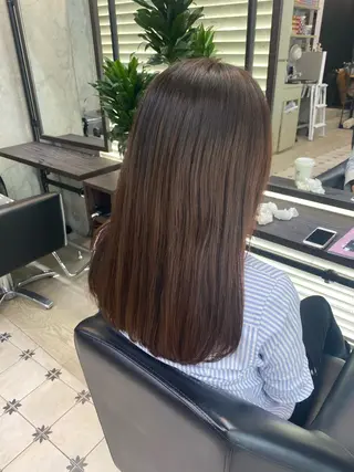 ロング カラー 韓国ヘア☁️ mitsukiのヘアスタイル