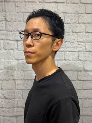 ショート メンズ 💈無料メンズカット 💈河野透和のヘアスタイル