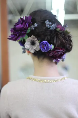 ヘアアレンジ 成松 勇治のヘアスタイル