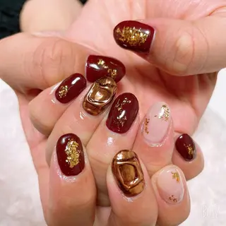 ネイル The Best Beauty受付担当のヘアスタイル