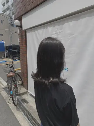 ミディアム newi京橋 【sachi】のヘアスタイル