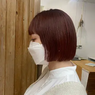 ショート カラー 🪭risa 暖色/レイヤー🪭のヘアスタイル