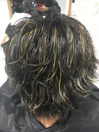 メンズ レイヤーカット/艶髪 🌈高橋遥香🌈のヘアスタイル