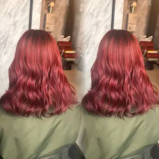 ロング カラー ainya/心斎橋 /ハイトーンのヘアスタイル
