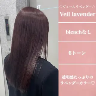 セミロング カラー 💎透明感カラー /kaito💎のヘアスタイル