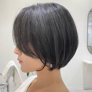 ショート カラー 渋谷ボブ/レイヤー ボブ田中航平のヘアスタイル