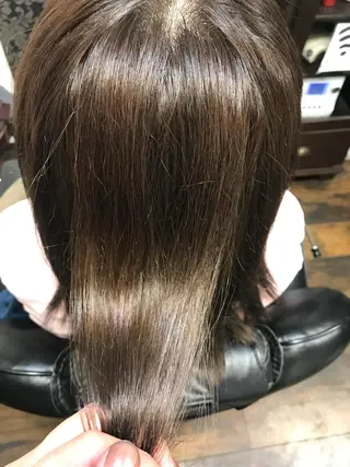 ミディアム 髪質改善/縮毛矯正/ 廣瀬のヘアスタイル