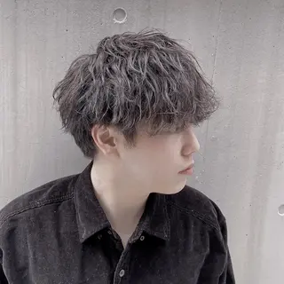 パーマ メンズ メンズ縮毛矯正 ♠️店長下平隼人のヘアスタイル