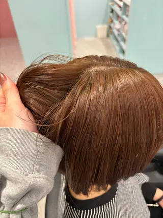 ミディアム Wカラー/暖色/べ ージュりく©︎🐝のヘアスタイル