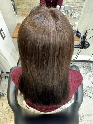 ロング カラー ハイトーンカラー🐬 えりかのヘアスタイル