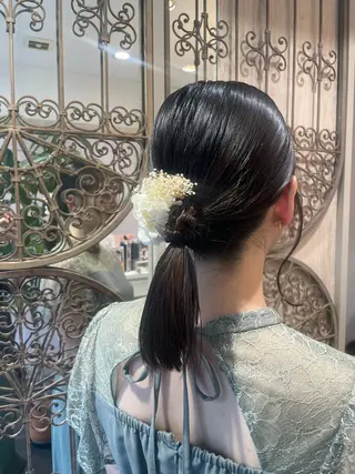 ヘアアレンジ ナカタ ユウナのヘアスタイル