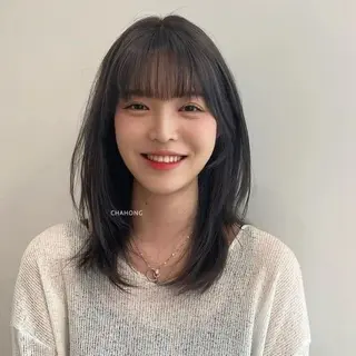 ロング antiqa R e.3所属・河原 來愛のヘアスタイル