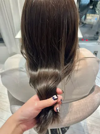 セミロング ボブ/レイヤー/ 茉莉花のヘアスタイル