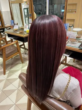 ロング 平川 楓のヘアスタイル