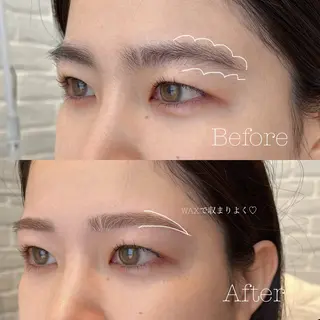 アイブロウ Rika @Rain大阪本町店のマツエク・マツパデザイン