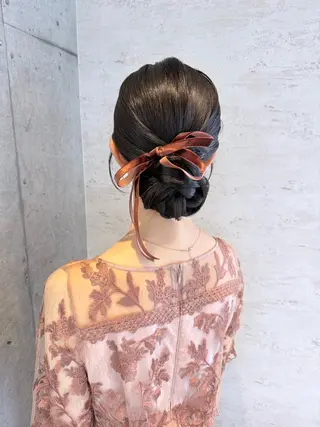 ヘアアレンジ 女性に人気♪ はやしほのかのヘアスタイル