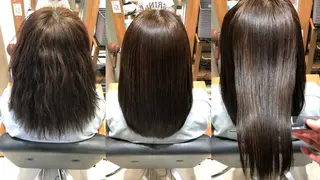 ミディアム パーマ ディレクター ノナカのヘアスタイル
