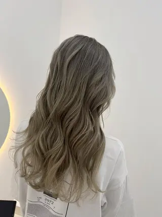 セミロング カラー 天王寺の美容師 わだひろしのヘアスタイル