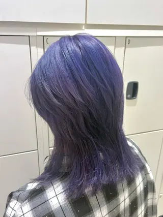 セミロング カラー kureha𓈒𓋜 ANNETTA🐣‪のヘアスタイル