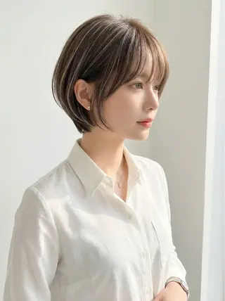 ショート デュファブル　高橋 慶一のヘアスタイル