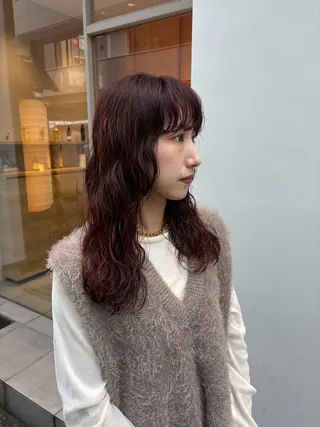 セミロング パーマ デジパモデル募集中 /Soyokaのヘアスタイル