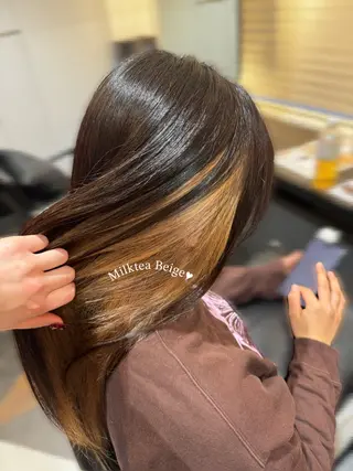 ロング カラー APHRODITE GINZA 日本橋人形町所属・🤍うる艶カラー🤍 たむら みなみ 東京のヘアスタイル