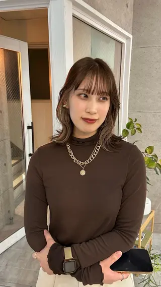 カラー cashel所属・安井 楓琳のヘアスタイル