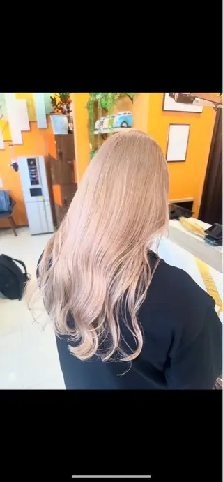 ロング カラー 後藤 悠紀のヘアスタイル