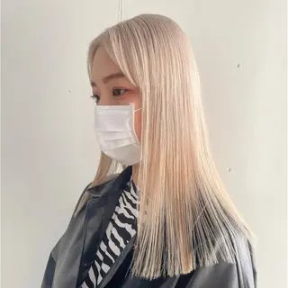 セミロング カラー yiye 青山所属・無料カットモデル募集 🌱ひょうがのヘアスタイル