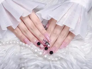 ネイル ☁️Minmin Tsuki💙🩵のネイルデザイン