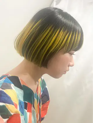 ショート カラー ショート/ボブ/ 吉祥寺/ryoのヘアスタイル