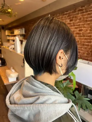 ショート 髪質改善/縮毛矯正/ 超高濃度水素ケアのヘアスタイル