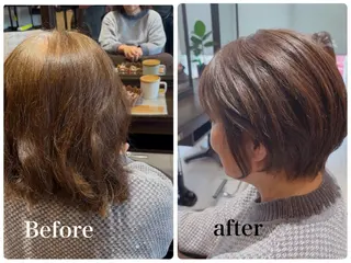 ショート 山田 みかのヘアスタイル