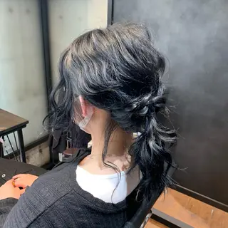 カラー ヘアアレンジ newi TATSUのヘアスタイル