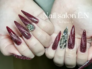 ネイル E.N🦋 長さ出し/持ち込みのネイルデザイン