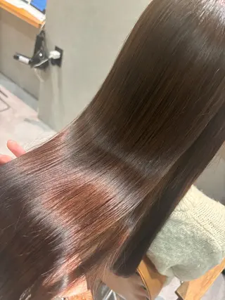 カラー La fith hair liebe 京都駅前店所属・京都駅☆髪質改善 🎀アミ🎀のヘアスタイル