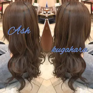 ロング カラー ヘアアレンジ 髪質改善・縮毛矯正 Taijuのヘアスタイル